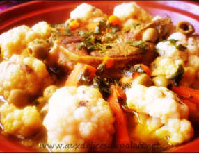 Tajine chou-fleur et carotte