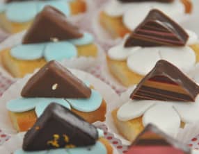 Mini- financier aux pépites de chocolat