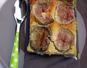 Tarte amandine aux figues