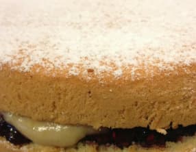 La génoise aux fruits rouges