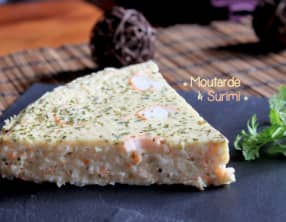 Moutarde et Surimi en terrine