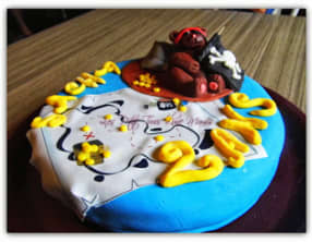 Le gâteau caché Piranours