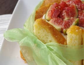 Charlotte de quatre-quarts aux figues