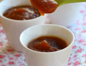 Compote de Golden au caramel beurre salé