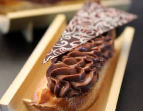 Eclair au chocolat très chocolat