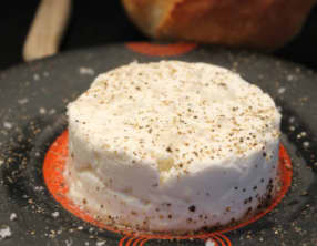 Fromage de chèvre maison et pain au ptit lait