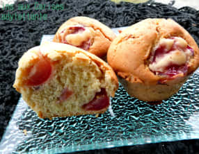 Muffins aux cerises