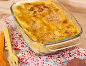 Hachis parmentier au curcuma