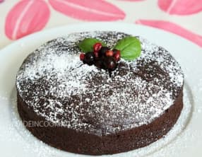 Gâteau moelleux au chocolat et au tofu soyeux