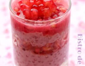 Perle du Japon au jus de grenade