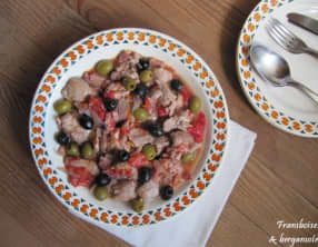 Mitonnée de dinde à l'orange