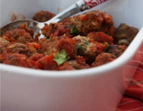 Boulettes de boeuf sauce tomate