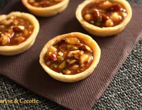 Tartelettes au Caramel et Fruits secs