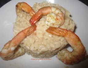 Risotto aux gambas