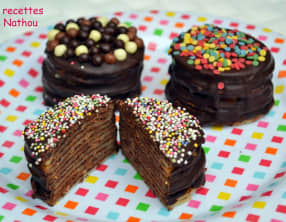 Mini gâteaux de crêpes