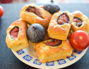 Mini cakes feta figue super moelleux