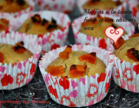 Muffins à la tisane fruitée et aux abricots secs