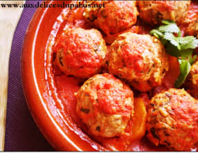 Tajine de boulettes de sardines à la pomme de terre