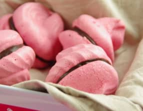 Meringues à la framboise