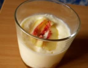 Tiramisu aux pêches de vigne