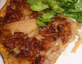Tatin de poires à la fourme d'Ambert
