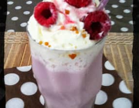 Milkshake framboise