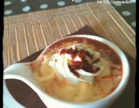 Chocolat chaud façon tiramisu