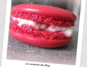 Macarons façon forêt noire