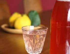 Sirop de coings au citron vert