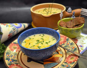 Soupe de Roscoff au kari gosse