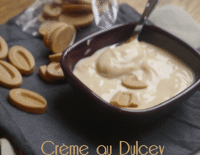 Créme façon Danette au Dulcey de Valrhona
