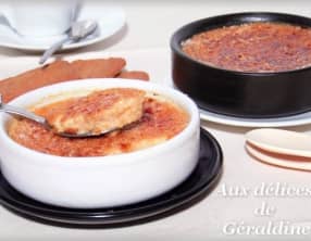 Crème brûlée aux spéculoos