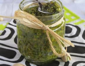 Pesto à la pistache