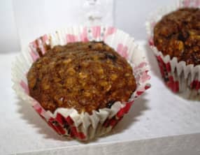 Muffins à la courge muscade et chocolat