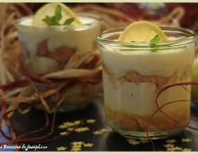 Tiramisu à la crème de citron et limoncello