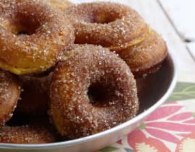 Donuts potimarron et cannelle