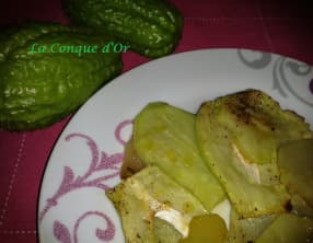 Des chaillottes rôties au four