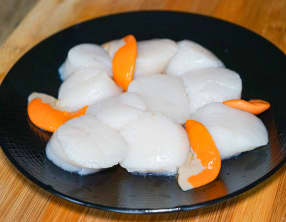 Parer une noix de saint Jacques