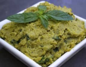 Tartinade petit-pois menthe