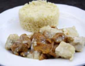 Sauté de poulet aux girolles