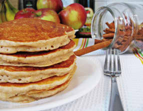 Pancakes pommes-millet sans gluten