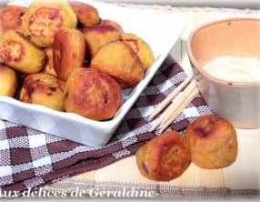 Bouchée de lentilles corail à l'indienne