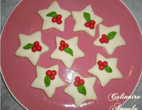 Etoiles de Noël au citron