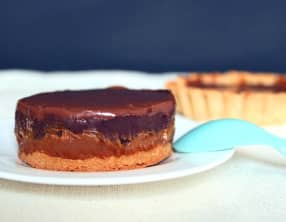 Tartelettes Spéculoos double chocolat