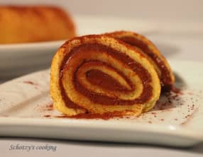 Gâteau roulé au chocolat