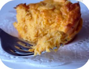 Soufflé à la patate douce