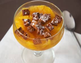 La soupe froide d'oranges aux épices