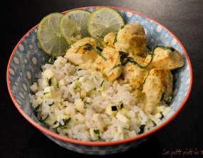 Poulet au curry et lait de Coco en 20min