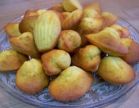 Madeleines et cakes pops de Benoit Molin