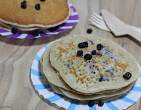 Pancakes aux myrtilles